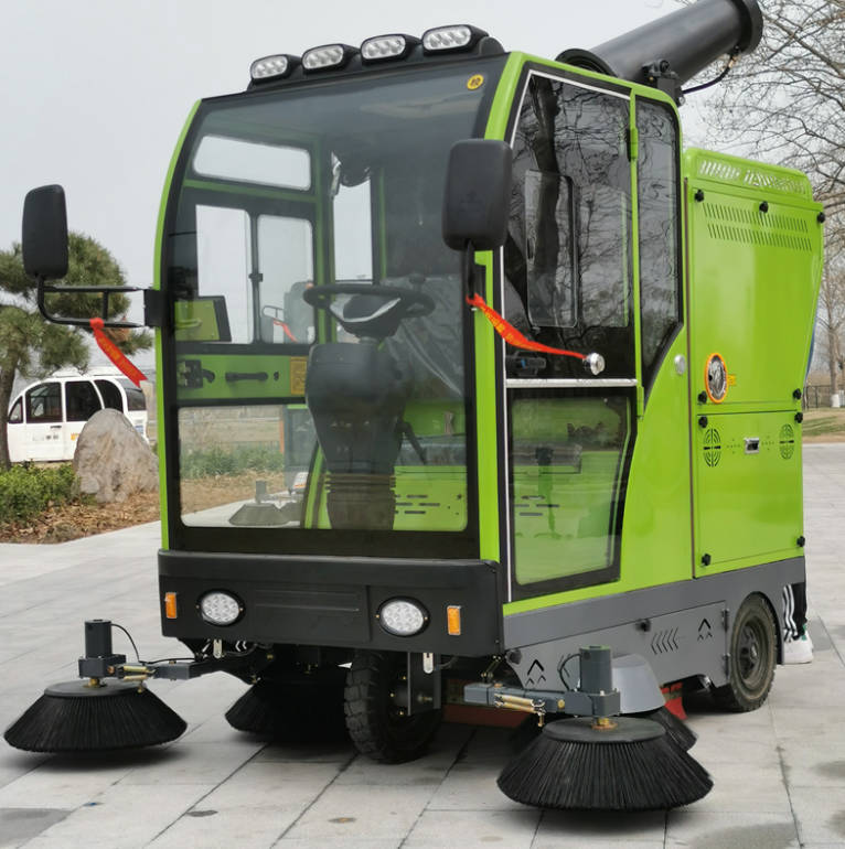 阳江道路清洁广泛应用电动环卫清扫车